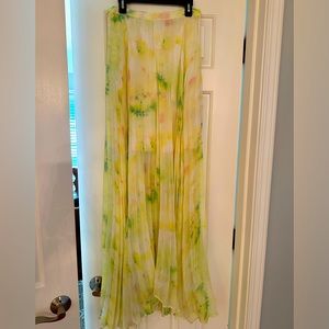 Alice and Olivia pleated maxi skirt